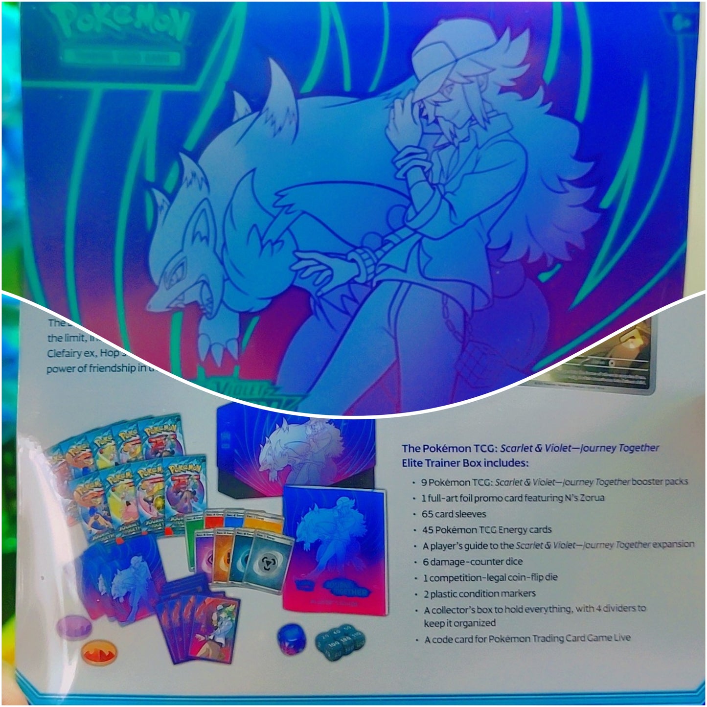 Pokemon Trading Card Game Scarlet & Violet 9 Journey Together Elite Trainer Box