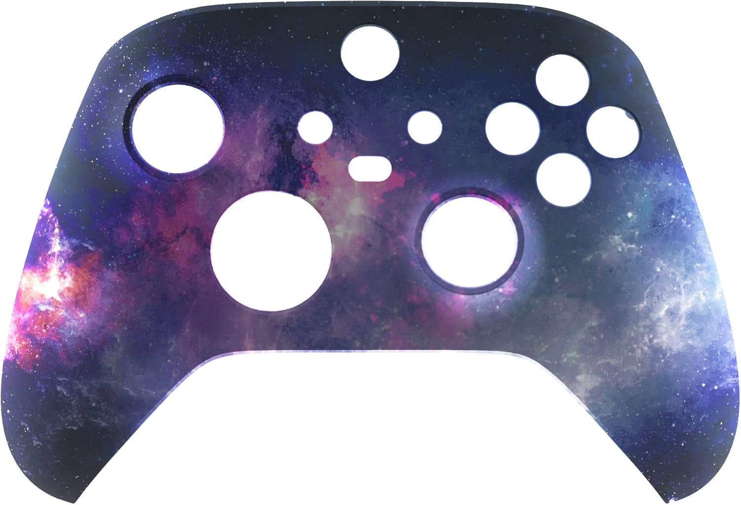 Custom Shell for Xbox Series X & S Controller, Nebula Galaxy Replacement Cover Front Housing Cover for Xbox Core Controller Wireless