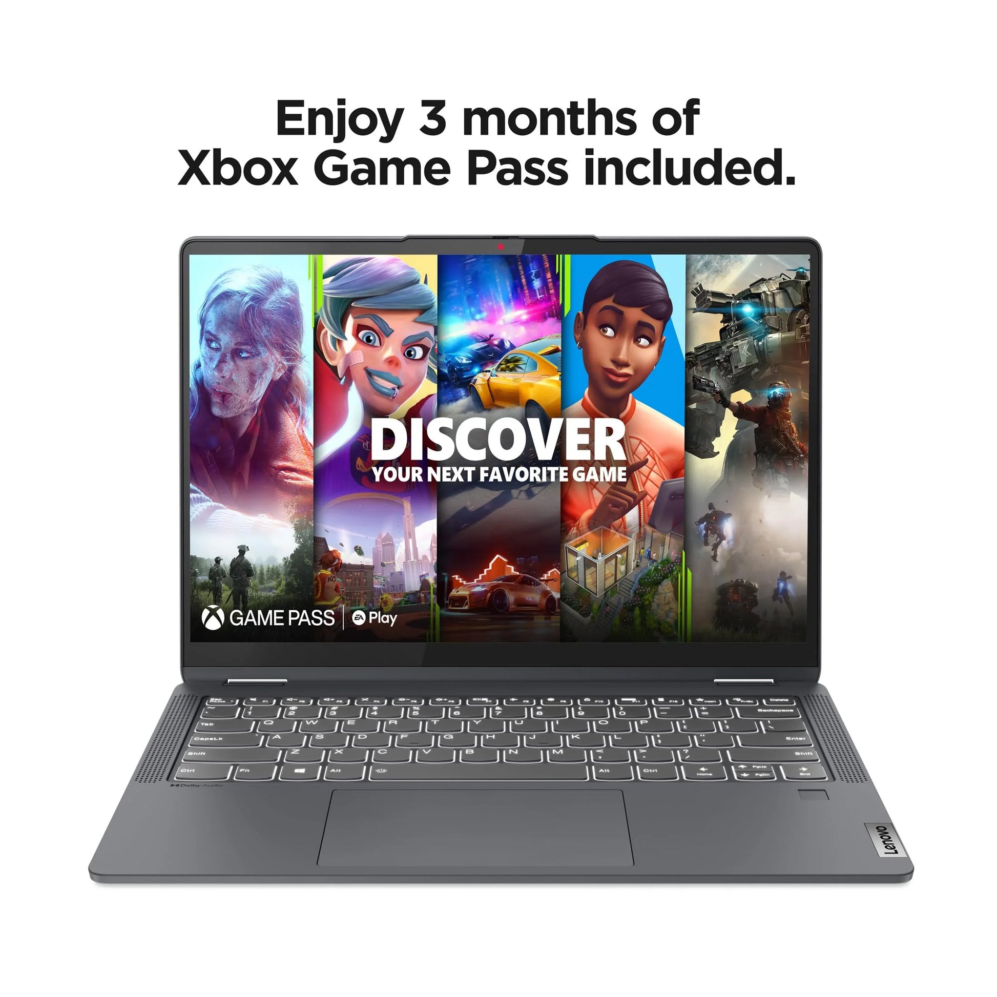 Ideapad Flex 5 14IAU7 14" WUXGA Multi-Touch, Intel Core I3-1215U, 8GB Lpddr4X, Intel UHD Graphics, 256GB SSD, Win 11 Home in S Mode, Storm Grey, 82R7003WUS